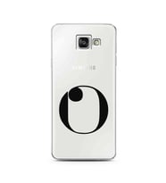 Samsung A3 (2016) Harf Tasarımlı Telefon Kılıfı O-Harfi 