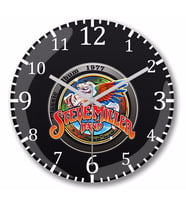 Steve Miller Band  Duvar Saati Bombeli Gercek Cam