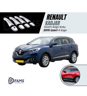 Renault KADJAR Krom Kapı Kolu 4 kapı 2015 Üzeri (Sensörlü) P.ÇELİK