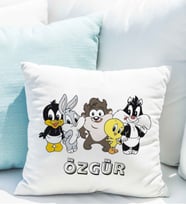 Looney Tunes Çizgi Film Yastığı