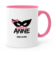 BK Gift Kişiye Özel Süper Anne Pembe Kupa Bardak  1