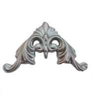 Decogold Gümüş Motif Tavan Dekoratif Göbek içi 13*9 Cm Dgm-50