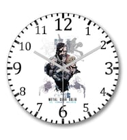Metal Gear Solid 2 Sons of Liberty1 Duvar Saati Bombeli Gercek Ca