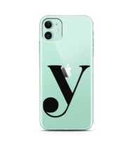 Iphone 11 Harf Tasarımlı Telefon Kılıfı Y-Harfi 