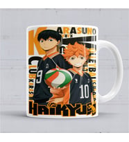 Haikyuu Volleyball Karasuno Kupa Bardak Porselen