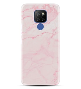 Kılıfland General Mobile GM 20 Kılıf Silikon Resimli Kapak Pembe Mermer Stok 1294