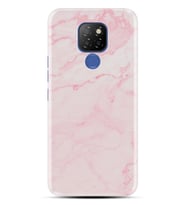 Kılıfland General Mobile GM 20 Kılıf Silikon Resimli Kapak Pembe Mermer Stok 1294
