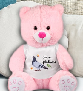 Aşkımı Getirdi Sana Temalı Peluş Ayıcık 50 Cm 82227