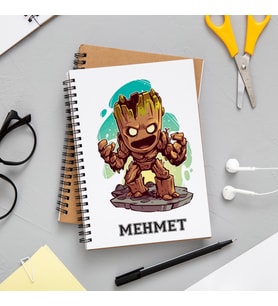 Marvel Groot Defteri Kişiye Özel