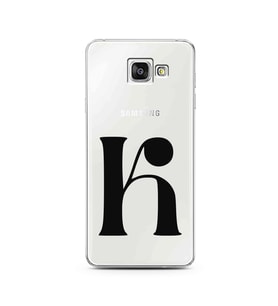 Samsung A3 (2016) Harf Tasarımlı Telefon Kılıfı K-Harfi 