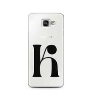Samsung A3 (2016) Harf Tasarımlı Telefon Kılıfı K-Harfi 
