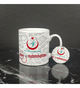 Doktor Kupa Bardak ve Anahtarlık Set 003