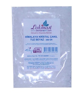 Yemeklik Himalaya Kristal Kaya Tuzu Çakıl Beyaz 250 Gr