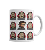 Serie La Casa de Papel Cidades Kupa Bardak Porselen
