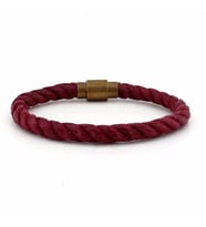 BORDO HALAT BRONZ METAL MANYETİK KLİPSLİ ERKEK BİLEKLİK BT387
