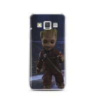 Baby Groot Tasarım Süper Şeffaf Silikon Telefon Kılıfı Samsung A3 (2015)