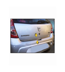 Dacia Sandero Krom Bagaj Alt Çıtası 2006-2012 P.Çelik