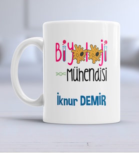 Biyoloji Mühendisi Kupa Bardak