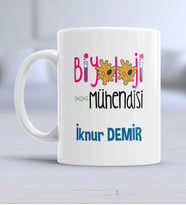 Biyoloji Mühendisi Kupa Bardak