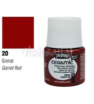 Pebeo Seramik Boyası 20 Garnet Red 45ml