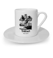 BK Gift Kişiye Özel Tarot Temperance Ilımlılık Türk Kahvesi Fincanı