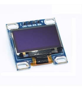 128x64 OLED Ekran Display LCD 0.96 I2C Arduino Raspberry PI Mavi, Blue