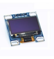 128x64 OLED Ekran Display LCD 0.96 I2C Arduino Raspberry PI Mavi, Blue