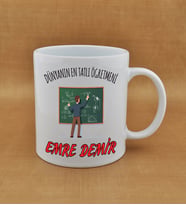 Kişiye Özel Öğretmen Baskılı Kupa