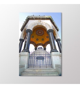 Arty Tablo Alman Çeşmesi Tablo (Karışık)