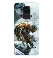 Wolwerine Tasarım Süper Şeffaf Silikon Telefon Kılıfı Xiomai Redmi Note 9