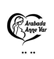 Arabada Anne Var Araba Sticker Yapıştırması