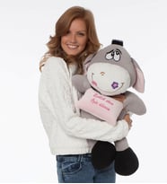 Halley Oyuncak Özür Dilerim Mesajlı Peluş Eşek 65 Cm 78185