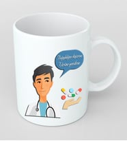 Doktorlar için Kupa Bardak Kişiye Özel Hediye MD6