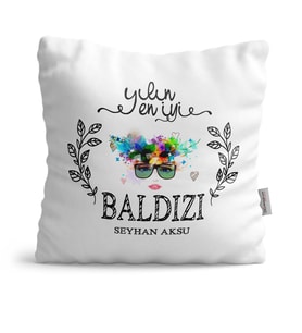BK Gift Kişiye Özel Yılın En İyi Baldızı  Yastık
