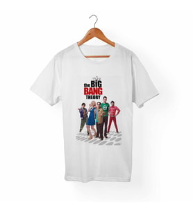 The Big Bang Theory Beyaz Tişört