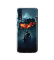 Batman Tasarım Süper Şeffaf Silikon Telefon Kılıfı Samsung A50