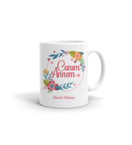 İsme Özel Canım Annem Kupa (Beyaz)