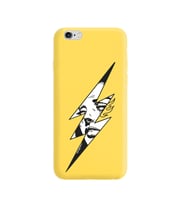 Iphone 6s Flash Tasarımlı Sarı Lansman Telefon Kılıfı