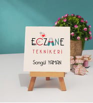 Eczane Teknikeri Dekoratif Taş Baskı