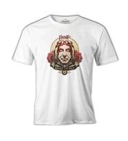 Vecihi - Panic in the Sky Beyaz Erkek Tshirt