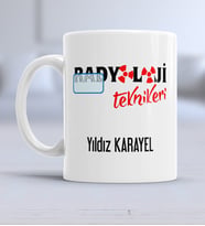 Radyoloji Teknikeri Kupa Bardak