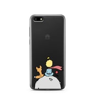 Küçük Prens Tasarım Süper Şeffaf Silikon Telefon Kılıfı Huawei Y5 2018
