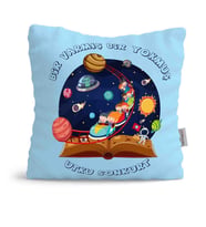 BK Gift Kişiye Özel Çocuklar Mavi Yastık 69861