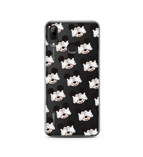Mickey Tasarımlı Süper Şeffaf Silikon Telefon Kılıfı Huawei P Smart (2019)