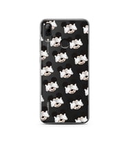 Mickey Tasarımlı Süper Şeffaf Silikon Telefon Kılıfı Huawei P Smart (2019)
