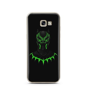 Black Panter Tasarım Süper Şeffaf Silikon Telefon Kılıfı Samsung A5 (2017)