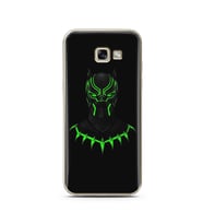 Black Panter Tasarım Süper Şeffaf Silikon Telefon Kılıfı Samsung A5 (2017)