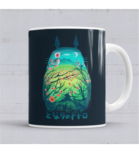 Neighbor Totoro Kupa Bardak Porselen