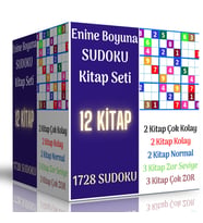Başlangıçtan İleri Seviyeye Sudoku Kitap Seti (12 Kitap)