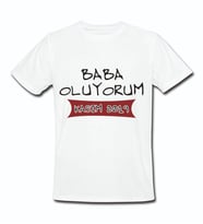 Baba Oluyorum Baskılı Tasarım Tişört